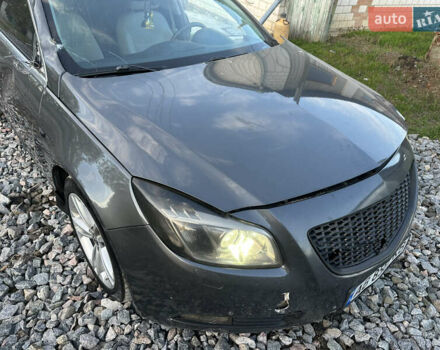 Серый Опель Инсигния, объемом двигателя 1.96 л и пробегом 277 тыс. км за 3300 $, фото 4 на Automoto.ua