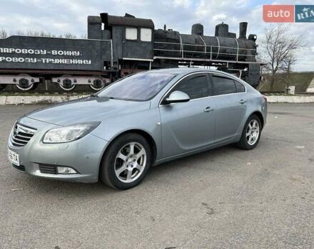 Серый Опель Инсигния, объемом двигателя 2 л и пробегом 378 тыс. км за 7200 $, фото 1 на Automoto.ua