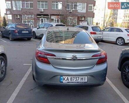 Серый Опель Инсигния, объемом двигателя 2 л и пробегом 234 тыс. км за 10000 $, фото 4 на Automoto.ua