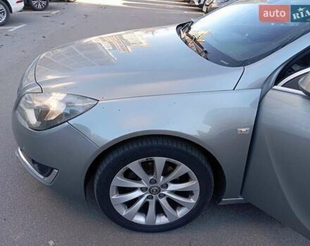 Серый Опель Инсигния, объемом двигателя 2 л и пробегом 234 тыс. км за 10000 $, фото 14 на Automoto.ua