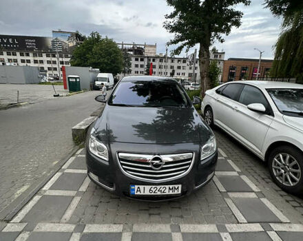 Серый Опель Инсигния, объемом двигателя 2 л и пробегом 326 тыс. км за 7000 $, фото 1 на Automoto.ua