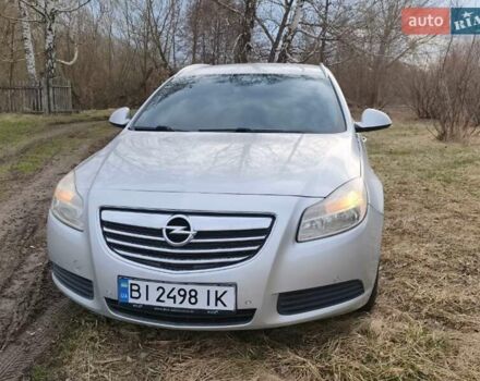 Серый Опель Инсигния, объемом двигателя 1.96 л и пробегом 222 тыс. км за 6400 $, фото 1 на Automoto.ua