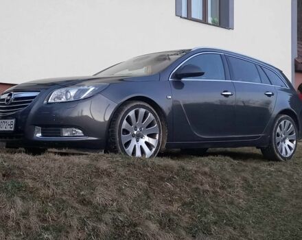 Серый Опель Инсигния, объемом двигателя 2 л и пробегом 300 тыс. км за 8500 $, фото 1 на Automoto.ua