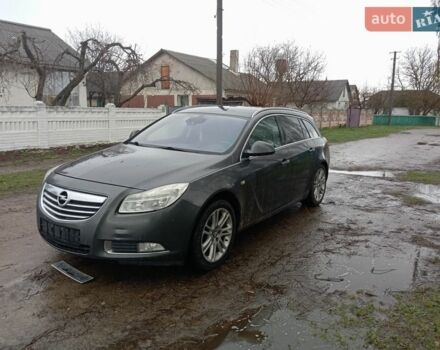 Серый Опель Инсигния, объемом двигателя 1.96 л и пробегом 255 тыс. км за 4500 $, фото 1 на Automoto.ua