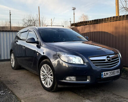 Серый Опель Инсигния, объемом двигателя 2 л и пробегом 316 тыс. км за 7250 $, фото 1 на Automoto.ua