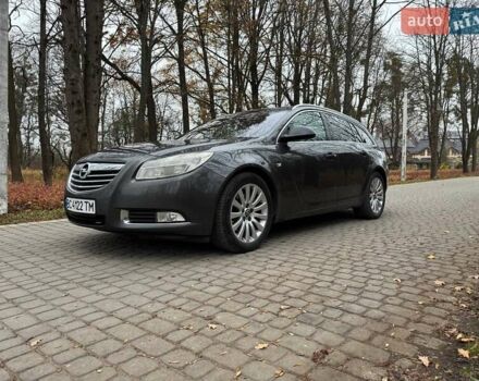 Серый Опель Инсигния, объемом двигателя 2 л и пробегом 210 тыс. км за 6690 $, фото 1 на Automoto.ua