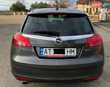 Серый Опель Инсигния, объемом двигателя 2 л и пробегом 267 тыс. км за 3500 $, фото 1 на Automoto.ua
