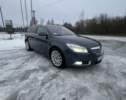 Серый Опель Инсигния, объемом двигателя 2 л и пробегом 198 тыс. км за 6999 $, фото 1 на Automoto.ua