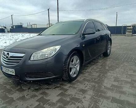 Серый Опель Инсигния, объемом двигателя 1.96 л и пробегом 250 тыс. км за 6500 $, фото 1 на Automoto.ua
