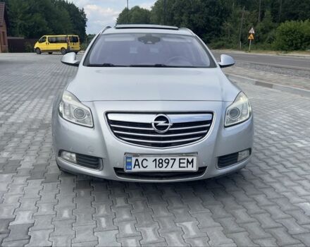 Серый Опель Инсигния, объемом двигателя 2 л и пробегом 260 тыс. км за 6800 $, фото 1 на Automoto.ua