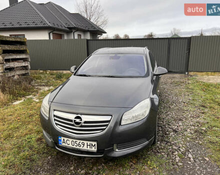 Серый Опель Инсигния, объемом двигателя 1.96 л и пробегом 285 тыс. км за 7650 $, фото 1 на Automoto.ua