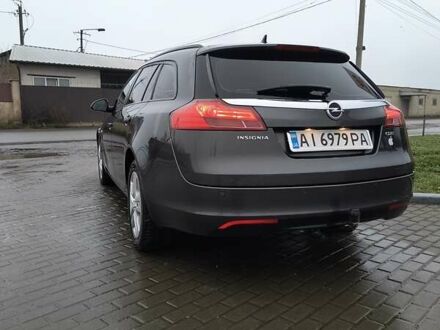 Серый Опель Инсигния, объемом двигателя 1.96 л и пробегом 268 тыс. км за 6550 $, фото 1 на Automoto.ua