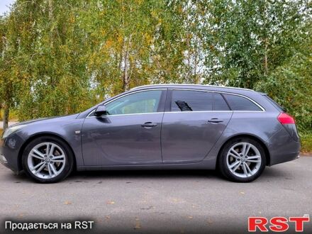 Сірий Опель Інсігнія, об'ємом двигуна 2 л та пробігом 175 тис. км за 7500 $, фото 1 на Automoto.ua