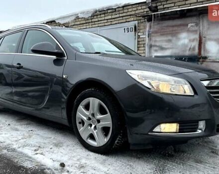 Серый Опель Инсигния, объемом двигателя 1.8 л и пробегом 200 тыс. км за 7650 $, фото 1 на Automoto.ua