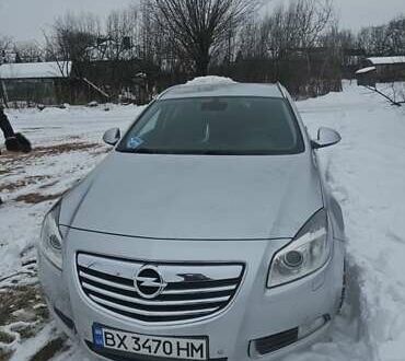 Серый Опель Инсигния, объемом двигателя 2 л и пробегом 280 тыс. км за 5200 $, фото 1 на Automoto.ua