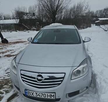 Серый Опель Инсигния, объемом двигателя 2 л и пробегом 280 тыс. км за 5000 $, фото 1 на Automoto.ua