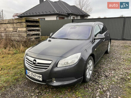 Серый Опель Инсигния, объемом двигателя 1.96 л и пробегом 285 тыс. км за 8000 $, фото 1 на Automoto.ua