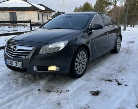 Серый Опель Инсигния, объемом двигателя 2 л и пробегом 230 тыс. км за 3900 $, фото 1 на Automoto.ua