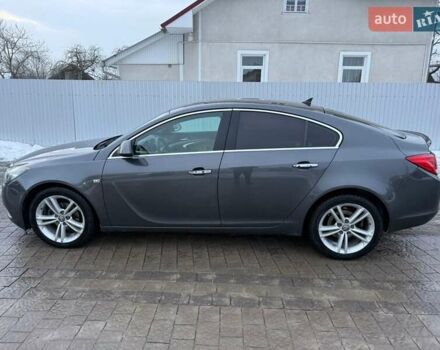 Серый Опель Инсигния, объемом двигателя 1.96 л и пробегом 270 тыс. км за 7499 $, фото 1 на Automoto.ua