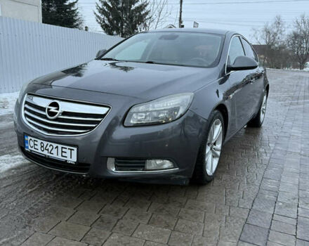 Серый Опель Инсигния, объемом двигателя 2 л и пробегом 270 тыс. км за 7699 $, фото 1 на Automoto.ua
