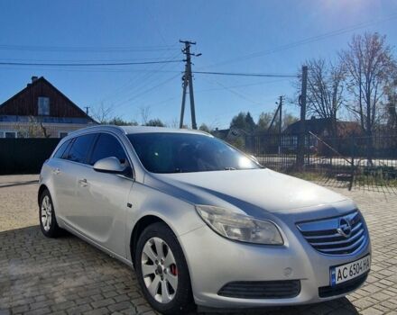 Серый Опель Инсигния, объемом двигателя 2 л и пробегом 293 тыс. км за 6200 $, фото 1 на Automoto.ua
