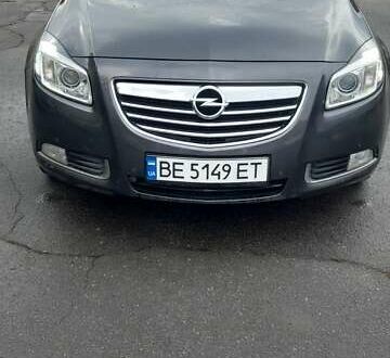 Серый Опель Инсигния, объемом двигателя 1.96 л и пробегом 270 тыс. км за 8700 $, фото 1 на Automoto.ua