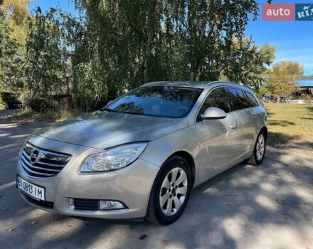 Серый Опель Инсигния, объемом двигателя 1.6 л и пробегом 252 тыс. км за 8950 $, фото 1 на Automoto.ua