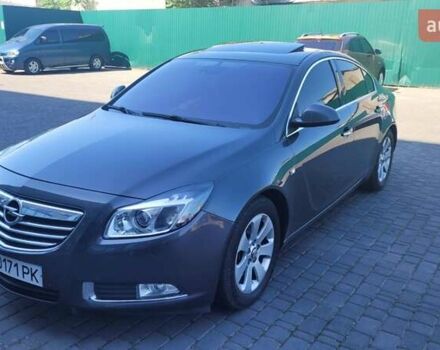 Серый Опель Инсигния, объемом двигателя 2 л и пробегом 255 тыс. км за 6700 $, фото 1 на Automoto.ua