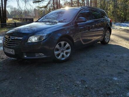 Серый Опель Инсигния, объемом двигателя 2 л и пробегом 238 тыс. км за 8100 $, фото 1 на Automoto.ua