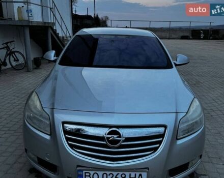 Серый Опель Инсигния, объемом двигателя 2 л и пробегом 183 тыс. км за 7500 $, фото 1 на Automoto.ua