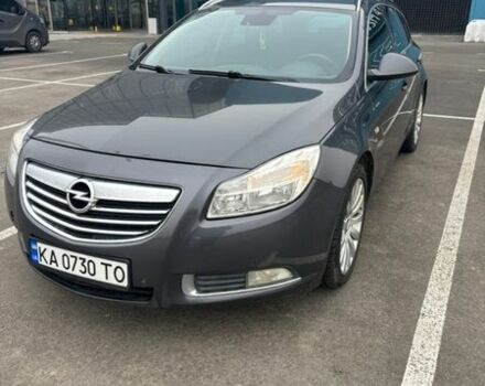 Серый Опель Инсигния, объемом двигателя 1.96 л и пробегом 315 тыс. км за 6600 $, фото 1 на Automoto.ua