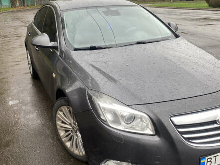 Серый Опель Инсигния, объемом двигателя 1.8 л и пробегом 213 тыс. км за 9000 $, фото 1 на Automoto.ua