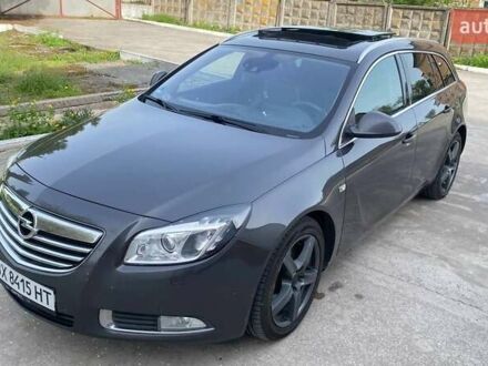Сірий Опель Інсігнія, об'ємом двигуна 1.96 л та пробігом 221 тис. км за 12500 $, фото 1 на Automoto.ua