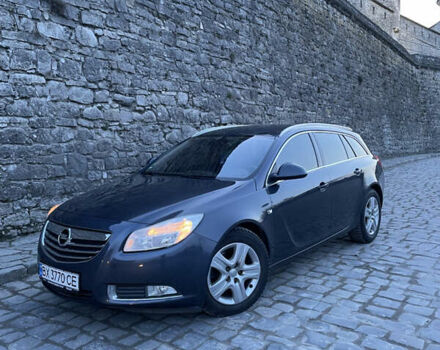 Серый Опель Инсигния, объемом двигателя 1.96 л и пробегом 265 тыс. км за 7550 $, фото 1 на Automoto.ua