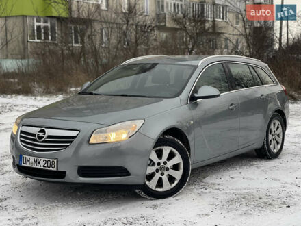 Сірий Опель Інсігнія, об'ємом двигуна 2 л та пробігом 219 тис. км за 7650 $, фото 1 на Automoto.ua