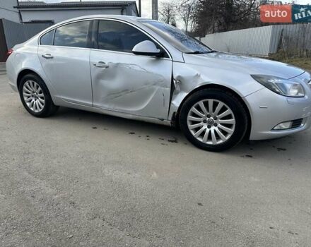 Серый Опель Инсигния, объемом двигателя 2 л и пробегом 221 тыс. км за 5499 $, фото 1 на Automoto.ua