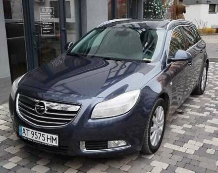 Серый Опель Инсигния, объемом двигателя 1.96 л и пробегом 241 тыс. км за 6450 $, фото 1 на Automoto.ua