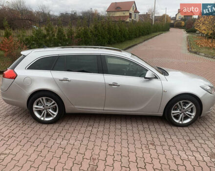 Серый Опель Инсигния, объемом двигателя 1.96 л и пробегом 215 тыс. км за 7750 $, фото 1 на Automoto.ua