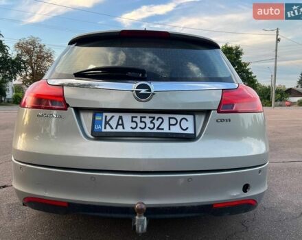 Сірий Опель Інсігнія, об'ємом двигуна 2 л та пробігом 222 тис. км за 7518 $, фото 1 на Automoto.ua