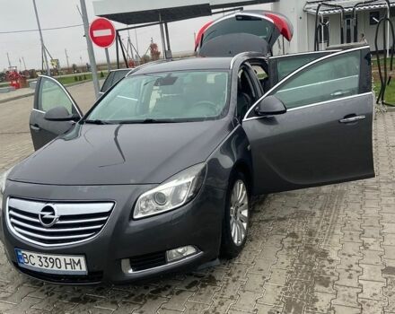 Серый Опель Инсигния, объемом двигателя 2 л и пробегом 270 тыс. км за 6800 $, фото 1 на Automoto.ua
