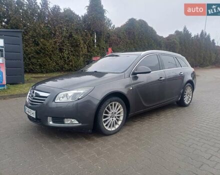 Серый Опель Инсигния, объемом двигателя 1.96 л и пробегом 261 тыс. км за 6950 $, фото 1 на Automoto.ua