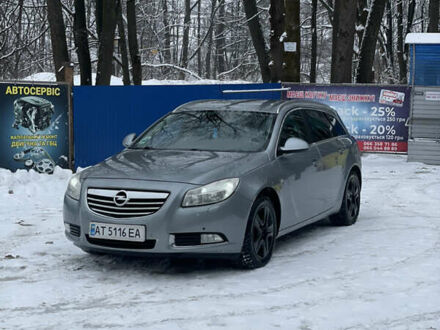 Серый Опель Инсигния, объемом двигателя 1.96 л и пробегом 390 тыс. км за 5950 $, фото 1 на Automoto.ua