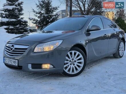 Сірий Опель Інсігнія, об'ємом двигуна 2 л та пробігом 281 тис. км за 7333 $, фото 1 на Automoto.ua