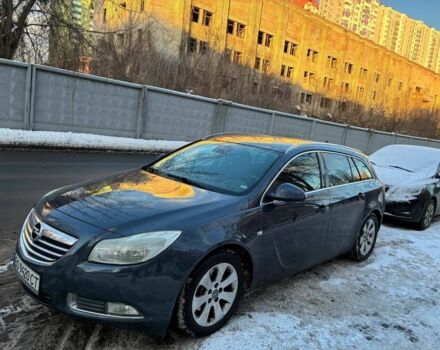 Серый Опель Инсигния, объемом двигателя 2 л и пробегом 325 тыс. км за 6340 $, фото 1 на Automoto.ua