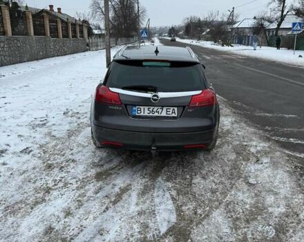 Серый Опель Инсигния, объемом двигателя 1.96 л и пробегом 214 тыс. км за 8200 $, фото 1 на Automoto.ua