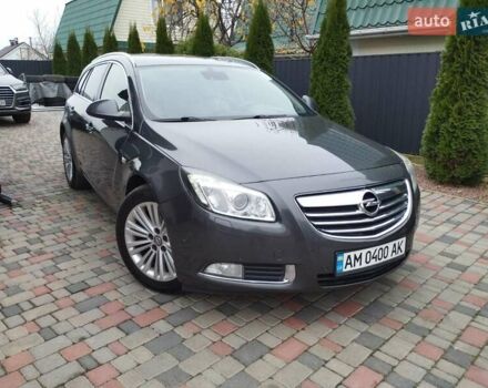 Сірий Опель Інсігнія, об'ємом двигуна 2 л та пробігом 293 тис. км за 9500 $, фото 1 на Automoto.ua