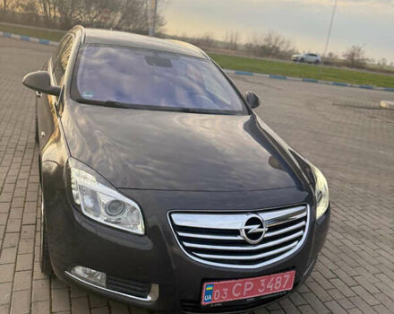 Серый Опель Инсигния, объемом двигателя 2 л и пробегом 213 тыс. км за 8950 $, фото 1 на Automoto.ua