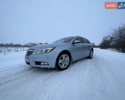 Серый Опель Инсигния, объемом двигателя 1.96 л и пробегом 333 тыс. км за 7850 $, фото 1 на Automoto.ua