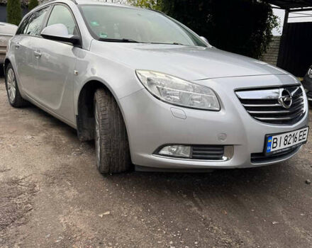 Серый Опель Инсигния, объемом двигателя 1.96 л и пробегом 234 тыс. км за 7700 $, фото 1 на Automoto.ua