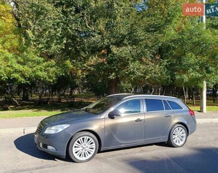 Серый Опель Инсигния, объемом двигателя 1.96 л и пробегом 267 тыс. км за 9300 $, фото 1 на Automoto.ua